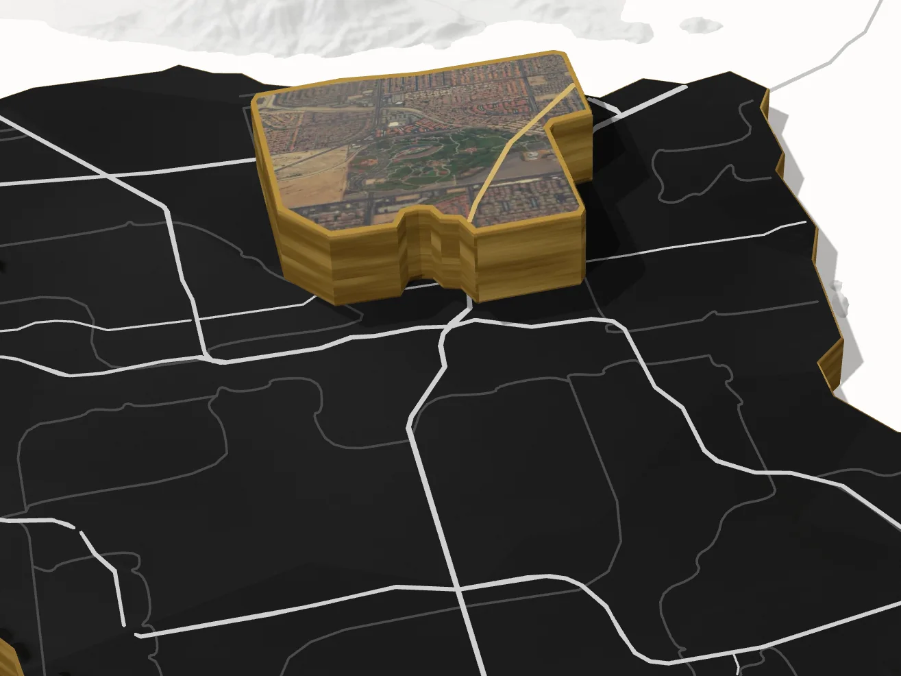 North Las Vegas lifted off the G. Lending valley map