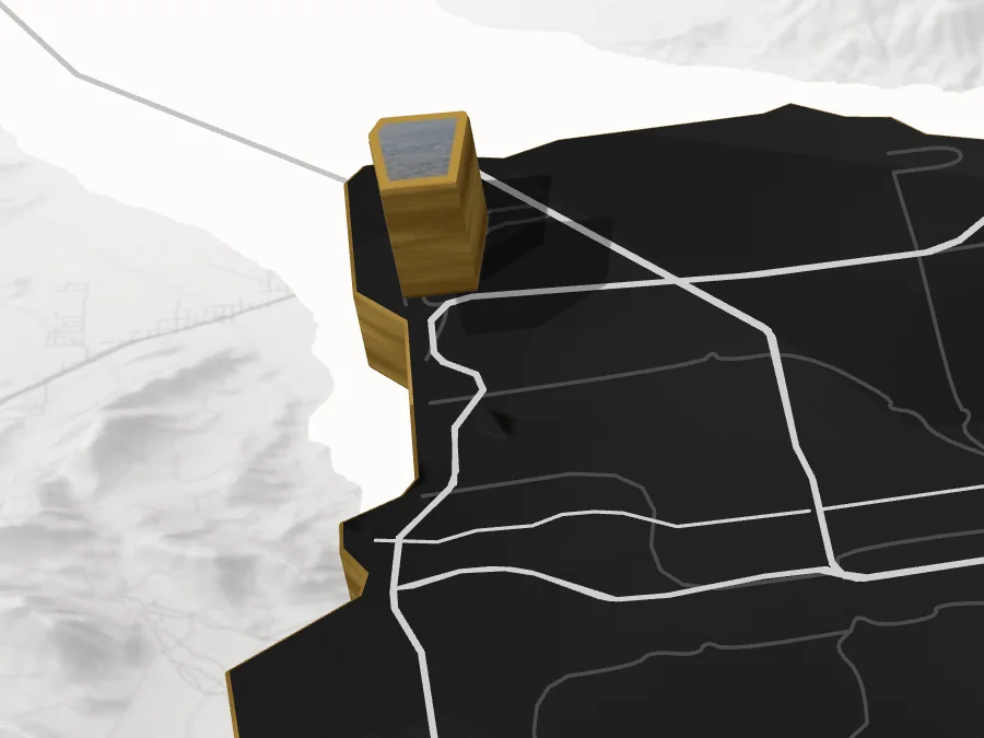 Providence lifted off the G. Lending valley map