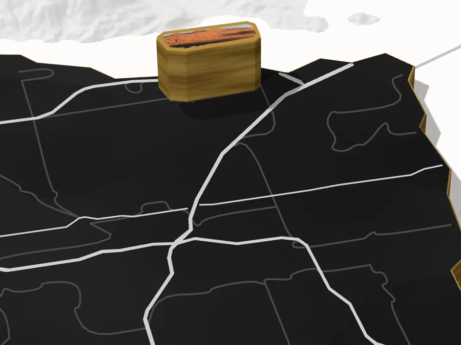 Tule Springs lifted off the G. Lending valley map